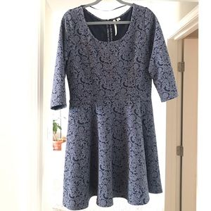 LC Lauren Conrad Fit and Flare Dress
